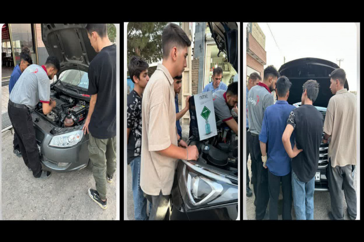 برگزاری دوره آموزش تخصصی سرویس کار خودرو توسط مرکز آموزش های تخصصی کوتاه مدت جهاددانشگاهی استان سمنان و با همکاری کمیته امداد امام خمینی(ره) شهرستان سرخه