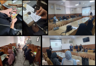 برگزاری دوره آموزش تخصصی ساخت زیورآلات در مرکز آموزش های تخصصی کوتاه مدت جهاددانشگاهی استان سمنان و با همکاری اداره میراث‌فرهنگی، صنایع دستی و گردشگری شهرستان سمنان